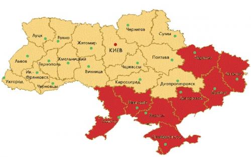 Aufteilung der Ukraine 2