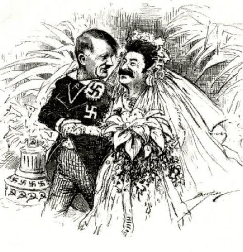 Hitler und Stalin vereint