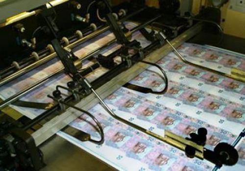 ukrainische Gelddruckmaschine