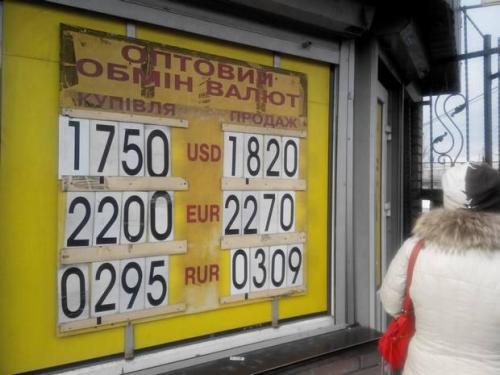 Wechselkurse in Kiew