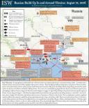 ISW russische Aktivitäten in der und um die Ukraine im August 2016