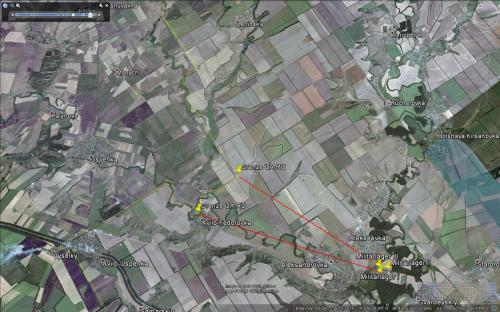 August 2014. Militärfeldlager bei Aleksandrowa im Rostower Gebiet nur sieben bis acht Kilometer von der ukrainischen Grenze entfernt