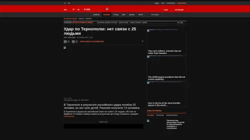 Bildschirmfoto des Originalartikels auf korrespondent.net