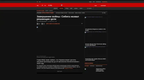Bildschirmfoto des Originalartikels auf korrespondent.net