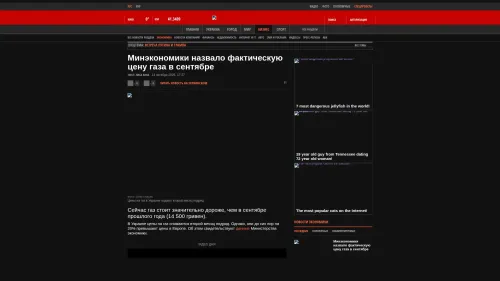 Bildschirmfoto des Originalartikels auf korrespondent.net