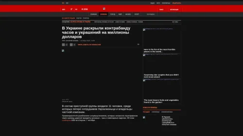 Bildschirmfoto des Originalartikels auf korrespondent.net