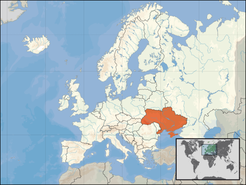Europa Ukraine Karte Wikimedia