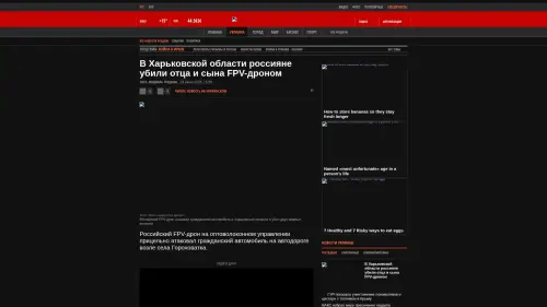 Bildschirmfoto des Originalartikels auf korrespondent.net