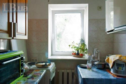 Küche im Obdachlosenasyl in Kiew