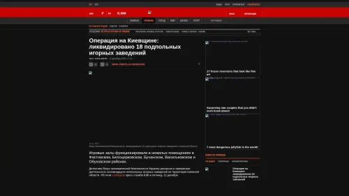 Bildschirmfoto des Originalartikels auf korrespondent.net