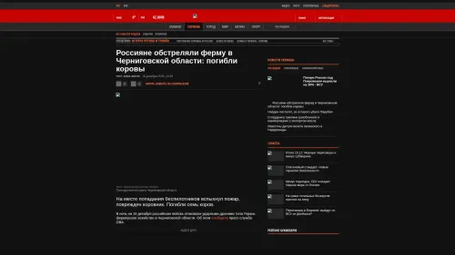 Bildschirmfoto des Originalartikels auf korrespondent.net