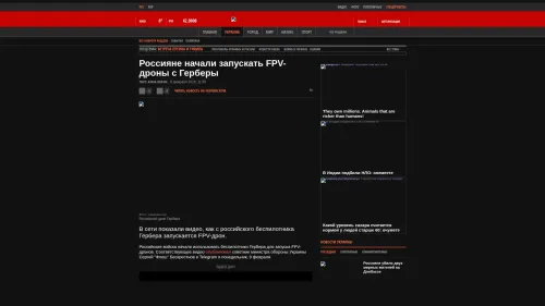 Bildschirmfoto des Originalartikels auf korrespondent.net