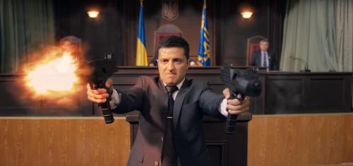 Standbild aus Sluha Narodu 2 -Wassyl Holoborodko / Wolodymyr Selenskyj erschießt die Radaabgeordneten