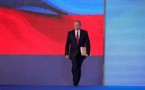 Wladimir Putin - Botschaft an den Föderationsrat 2018