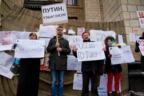 Anti-Putin-Demonstranten